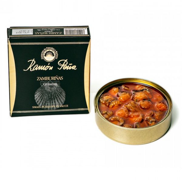 Hörpudiskur í  sósu - Zamburinas guisadas  -niðursuðuvara - Ramon Pena